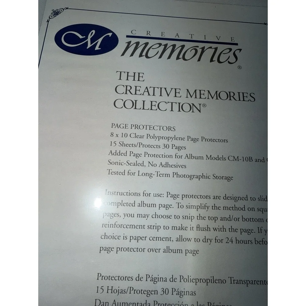 Creative Memories item details